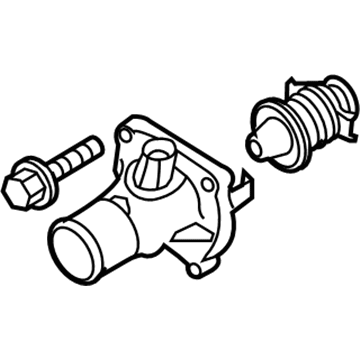 GM 55578419 Water Outlet