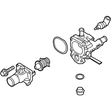GM 25199826 Thermostat Housing