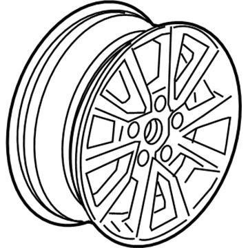 2019 Chevy Sonic Spare Wheel - 94538393