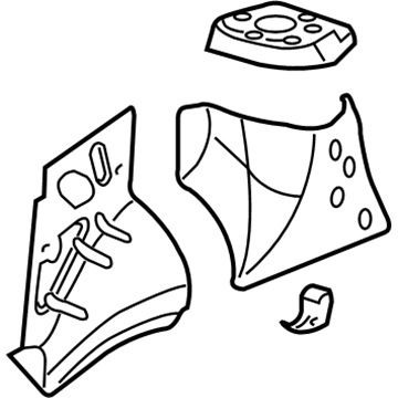 GM 89025389 Apron Assembly