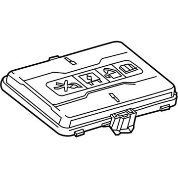 GM 84118694 Fuse Box Cover