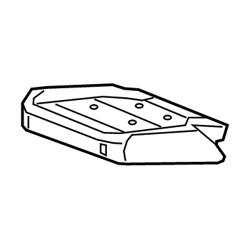 Chevy Silverado 2500 HD Seat Cushion Pad - 84855591