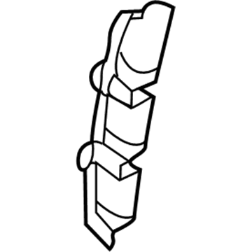 Cadillac 25810128 Water Deflector