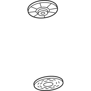 GM 23241798 Spring Insulator, Rear