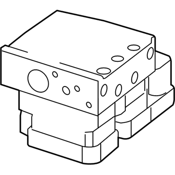 Saturn Astra ABS Control Module - 93196130
