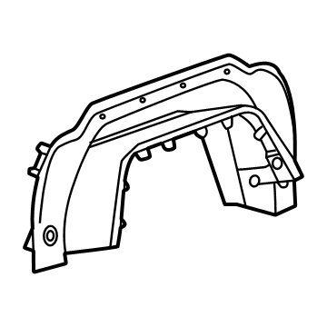 GM 84266353 Trim Plate, Black