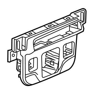 GM 84925670 Switch Bezel, Jet Black