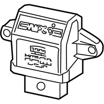 GMC Fuel Pump Driver Module - 13540026