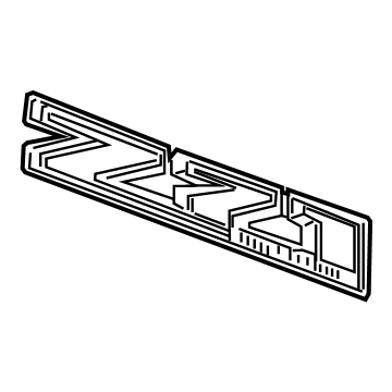 GM 84789970 Decal, Outer