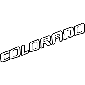 GM 15045622 Nameplate, Outer