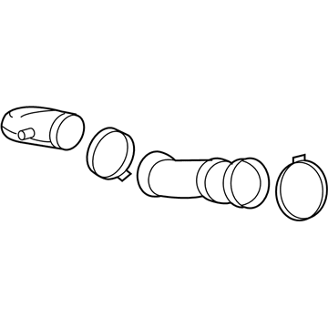 GMC Savana 2500 Air Intake Coupling - 15124920