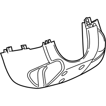 Chevy Equinox Steering Column Cover - 15858051