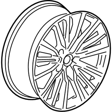 2019 Cadillac XTS Spare Wheel - 23372452
