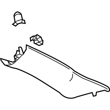 Chevy 84760768 Windshield Pillar Trim