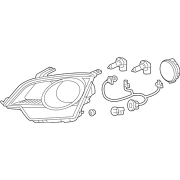 Chevy Captiva Sport Headlight - 22886834