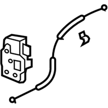 Buick 19257147 Lock