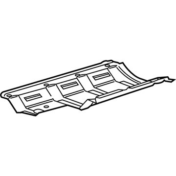 Chevy Oil Pan Baffle - 12629014