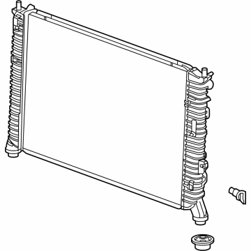 Chevy Silverado 2500 HD Radiator - 84565799