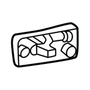 2005 Cadillac Escalade ESV Door Handle - 15195291