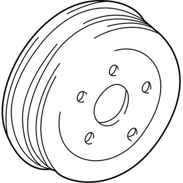 Pontiac Brake Drum - 88970141