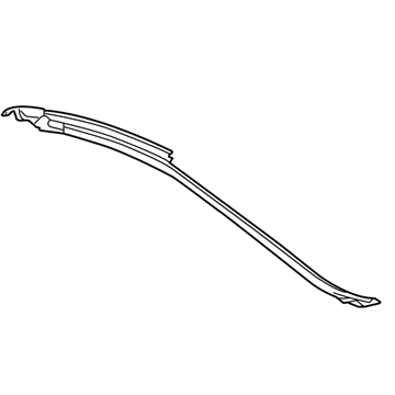 2012 Chevy Silverado 1500 Door Seal - 25862439