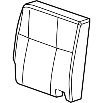 Pontiac 89043254 Seat Back Cover
