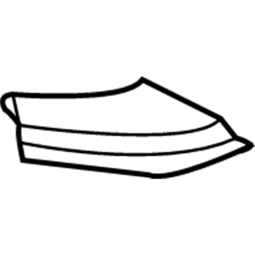 Saturn Exhaust Heat Shield - 9128692