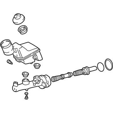 2008 Pontiac Vibe Brake Master Cylinder - 88971210