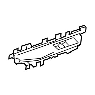 GM 84364681 Switch Panel, Driver Side