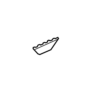 GM 84445166 Handle, Inside Cap, Jet Black, Driver Side
