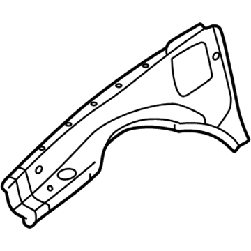GM 15146521 Upper Rail, Front Passenger Side