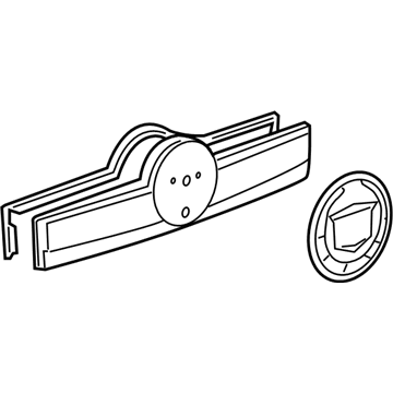 GM 23168612 Camera, Rear