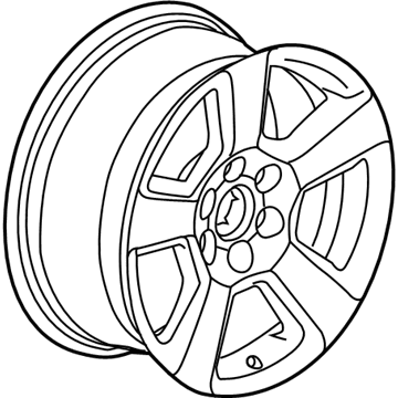 Chevy Silverado 1500 Spare Wheel - 23430212