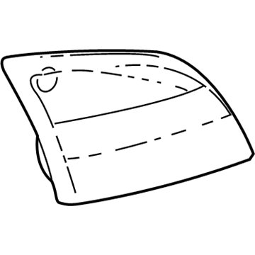 GM 16530509 Lens & Housing, Driver Side