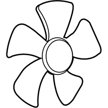 Cadillac CTS A/C Condenser Fan - 25708390
