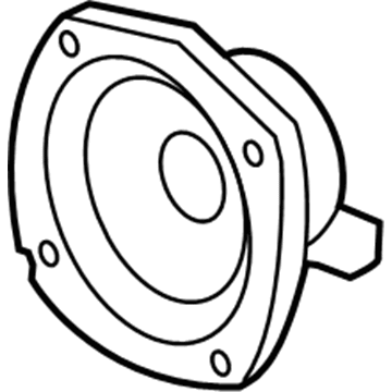 Hummer 84196280 Rear Driver Speaker