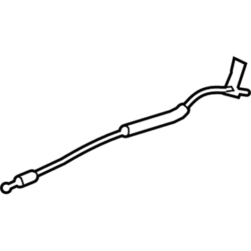 Pontiac 92204256 Lock Cable