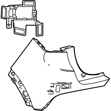 Buick 42751817 Side Cover