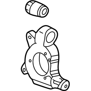 GM 18060685 Knuckle, Rear Passenger Side