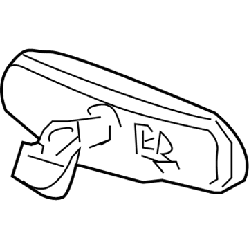 Hummer H2 Side View Mirrors - 20824386