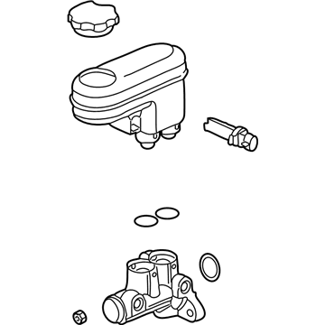 Saturn 15892508 Master Cylinder