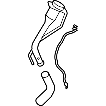 Chevy Colorado Fuel Filler Hose - 25797163