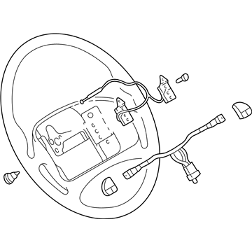 Chevy Impala Steering Wheel - 15219846