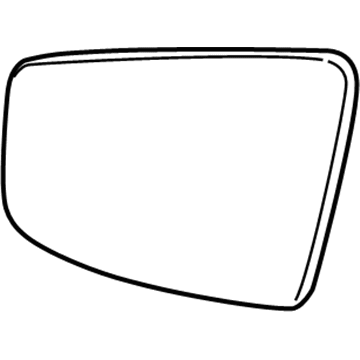 2014 Buick LaCrosse Side View Mirrors - 22937903