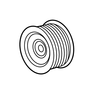 GM 12630933 Idler Pulley
