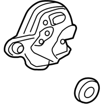 Pontiac Vibe Door Lock - 19184230