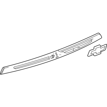 GM 84742602 Applique, Rear