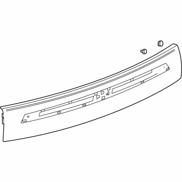 GM 84939106 Applique Panel, Rear