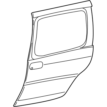 Chevy 15180602 Outer Panel