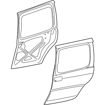 Chevy 88980791 Door Shell